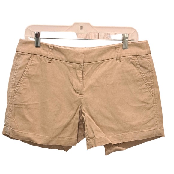 J. Crew Pants - J. by J. Crew Tan 100% Cotton Shorts Size 6